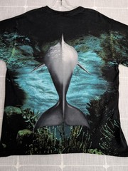 Vtg Radical Nature Dolphin Shirt Mens Medium Kona Hawaii Ocean Destination Tee
