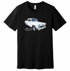 Still Sexy After All These Years – White Chevrolet Bel-Air