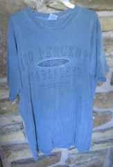 Vtg 90s Pepsi 100% Satisfaction Guaranteed Embroidered T-Shirt sz L/XL