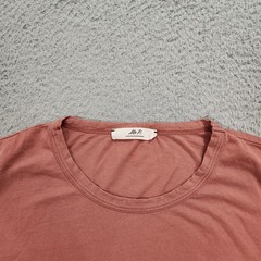 Mr Porter T-Shirt Mens XXL Pink Short Sleeve Stretch Cotton Portugal Made *Spot*