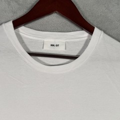 NN. 07 Shirt Mens XL White Clive Waffle Knit Lightweight Crewneck T-Shirt Tee