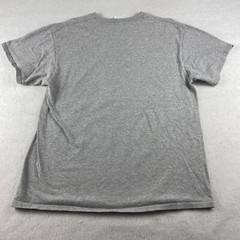 The Flash Shirt Adult Large Gray Graphic Crew Neck Preshrunk Cotton Super Hero