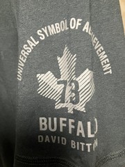 Buffalo David Bitton Men’s Graphic Logo T-Shirt, Black, Size L, (NEW)