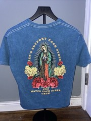 MIGHTY FINE Sullen Art Collective T-Shirt MENS SIZE MEDIUM BLUE