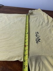 Salt Life 100% Cotton Men’s Yellow Medium Fish T-Shirt Fishing Graphic Tee Rare