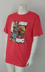 AKOO 100% AUTHENTIC “Block” Cayenne Red Short Sleeve Graphic Tee Men’s Size 3XL