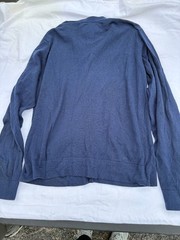 Aeropostale Men’s Blue Cashemere Long Sleeve A87 Pockets As pictured