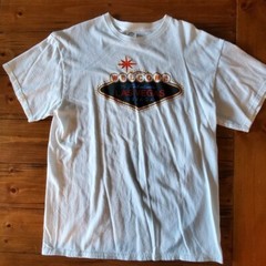 Y2K Welcome To Las Vegas Nevada T-shirt White Collectible Large