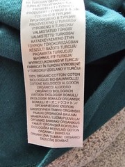 Seasalt Men’s Midwatch Top T-Shirt Tee Size Medium Green Organic Cotton Summer