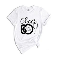 Cheer To 60th Birthday Shirt, Hello 60 T-Shirt, 1964 Birthday Tee, 60th Birthday
