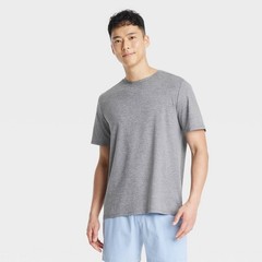 All in Motion Men’s Relaxed Fit Soft Stretch T Shirt Gray Size Small NWT