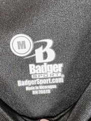Badger Sport Men’s Pullover T-shirt Adult Medium Black “Pitches Be Crazy”