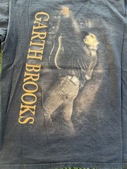 Vintage Y2K Garth Brooks Country Cowboy Music Shirt LA 08 Fire Fighter Large