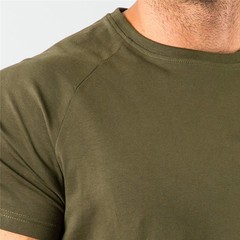 Men’s Fitness Muscle T-Shirt Slim Fit Gym Bodybuilding Short Sleeve