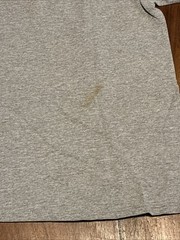 Classic University of Illinois Gray Large T-Shirt Delta Pro Weight Sz L Large