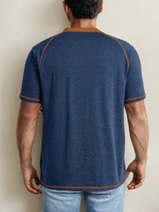 “Men’s Short Sleeve Casual T-Shirt, Comfortable and Breathable, Classic and Vers