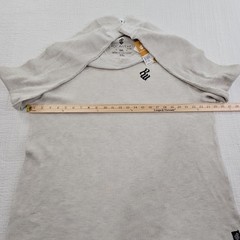 Rocawear Shirt Men’s 2XL Gray Waffle Knit NEW Long Sleeve Stretch NWT Sleepshirt