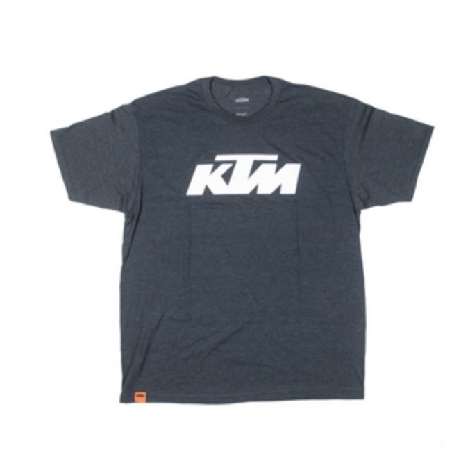 KTM Men’s Logo Short Sleeve T-Shirt Navy Heather 3PW25005240