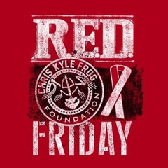 Chris Kyle Frog Foundation Red Friday T-Shirt XXL only. American Sniper Licensed