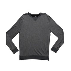 Sonoma Goods For Life Shirt Mens Large Gray Crew Neck V Stitch Pullover
