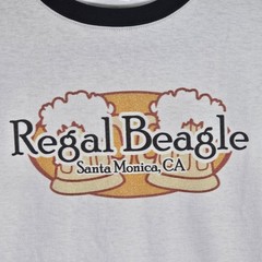 Regal Beagle Ringer T-Shirt Men’s XL Threes Company Santa Monica TV CafePress