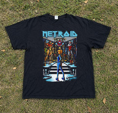 Metroid Samus NES Classic Game T-Shirt, Nintendo Retro Graphic Tee