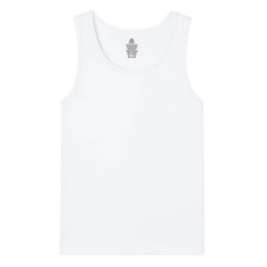 1 3 Packs White Men 100% Cotton Ribbed Tank Top A-Shirt Wife Beater Undershirts