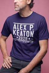 Alex P Keaton 2028 Election funny 80s family ties tv show Xs-5x Unisex Tshirt