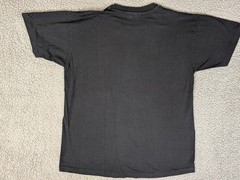 Vintage 90s White Out Ski Vail Colorado Snow T Shirt Mens XL Single Stitch Black