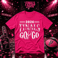 HOT TREND!!! NBA 2026 Finals Spurs Go Game T- Shirt Print Gildan