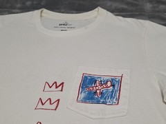 UT Uniqlo X Jean Michel Basquiat Artisan Sprz NY Pocket Tshirt SZ Medium