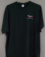 Chevrolet Corvette C6 Sports Car Embroidered T-Shirt S-6XL, LT-4XLT Chevy New