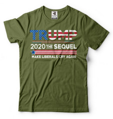 Re-Elect Donald Trump 2024 Make Liberals Cry T-Shirt Political Election T-shirt