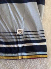 Vintage Hang Ten Striped Shirt Men’s Size Small Med Surfer Skateboarding Skater