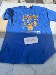EDUCATION IS THE KEY T-Shirt Anti-Fascist Political Activist Tee size M gd2