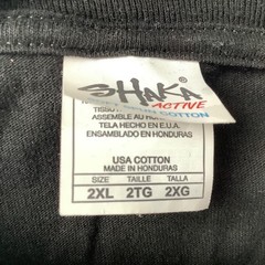 Shaka Active Shirt Mens 2XL Black Kanaka Maoli Hawaiian Tribal Graphic Tee
