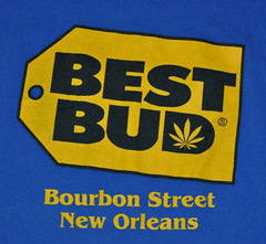 t-shirt 2xlarge best bud marijuana pot new orleans 26.5 inches pit 2 pit