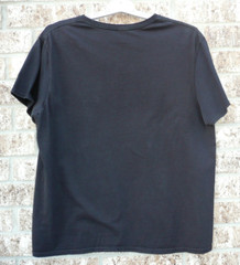Pulp Fiction Size XL Cotton Black Graphic T-Shirt Movie Travolta