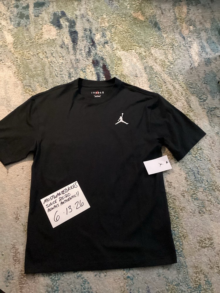 NWT Nike Air Jordan Jumpman EMB T-Shirt Black & White Men’s Size S FREE SHIPPING