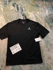 NWT Nike Air Jordan Jumpman EMB T-Shirt Black & White Men’s Size S FREE SHIPPING