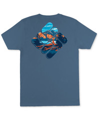 Columbia Mens Crewneck Logo Graphic T-Shirt Size S
