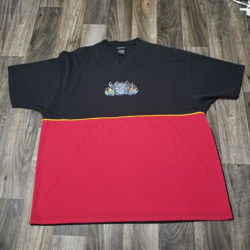 Vintage Double Dragon t shirt from No Boundaries size XXL Y2k Colorblock