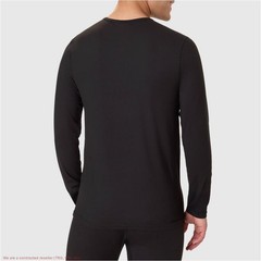 Hanes Men’s Thermal Long Sleeve Performance Shirt – Black M *SEE DEAL!!!*