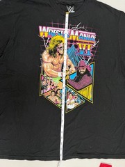 WWE WrestleMania VI T-Shirt Men’s 2XL Ultimate Warrior Macho Man Black Tee