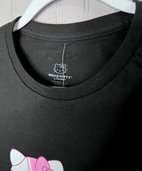 Hello Kitty Sanrio Unisex TSHIRT 2XL Tokyo Speed Racing Graphic Speed Black Pink
