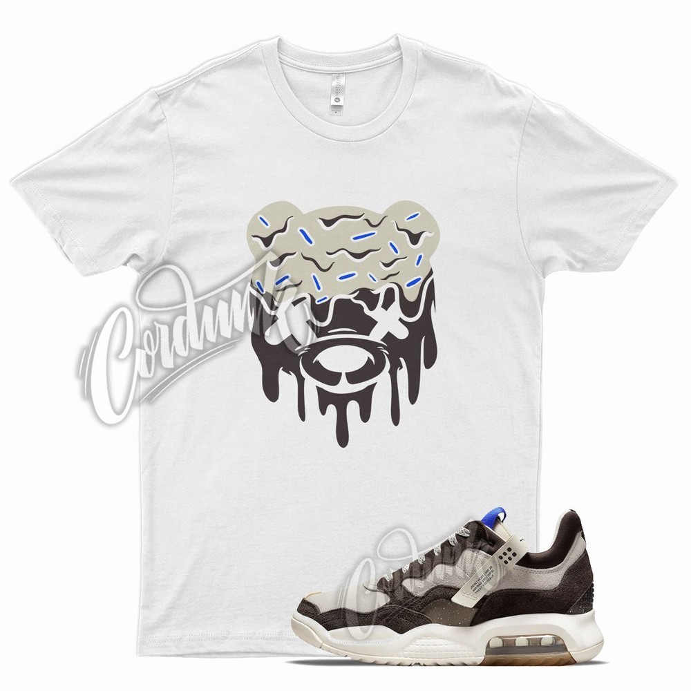 White DRIPPY T Shirt for J1 MA2 Sail Black Velvet Brown Blue Racer Royal Tan