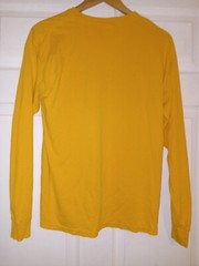 LSU Tigers Long Sleeve T-Shirt Adult Medium Gold Gildan Louisiana State