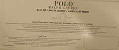 3 POLO RALPH LAUREN S M L XL SLIM FIT COTTON BLACK WHITE BLUE V NECK T SHIRTS