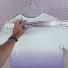 Marine Layer Signature Crew Tee Gradient Modal Casual Shirt Mens Medium