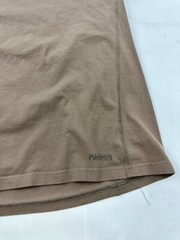 Punisher Shirt Mens XL Brown Army Combat Line Base Layer Crew Neck Pullover Tee